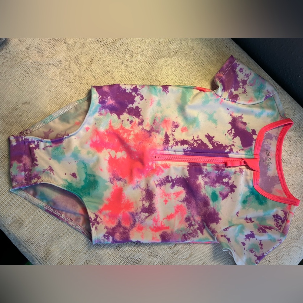5 for $25 - Colorful Tie-Dye Swimsuit